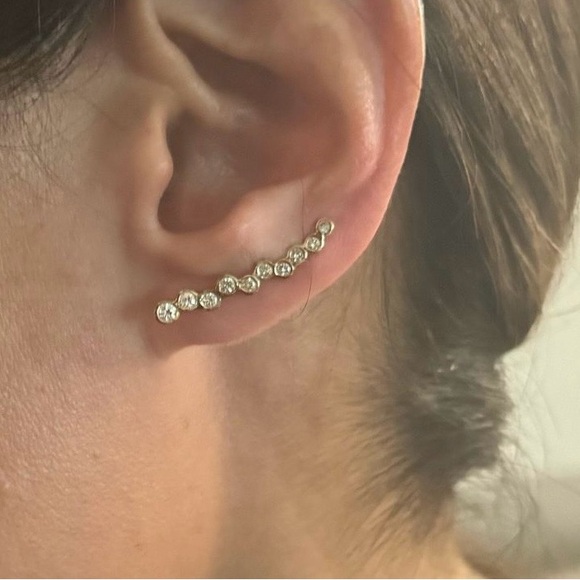 Jacquie Aiche Jewelry - Jacquie Aiche Gold Diamond Ear Climber